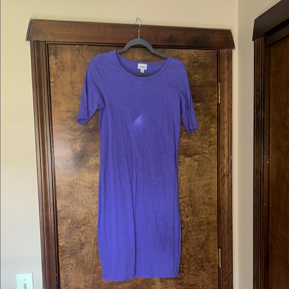 LuLaRoe Purple Julia Dress